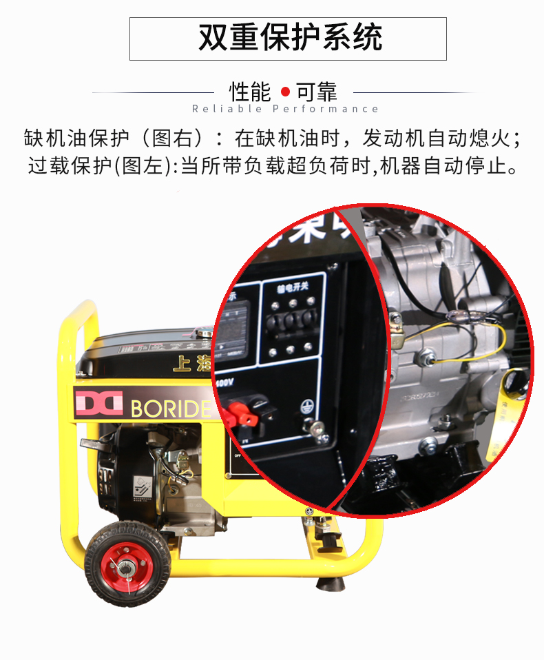 3KW單(dān)相(xiàng)小型(xíng)發電(diàn)機組特點 3KW單相小型發電機組特點