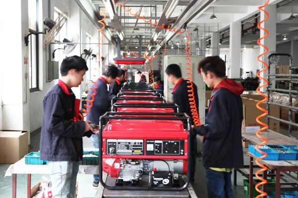 大香蕉污视频發電機生產裝配線（xiàn）