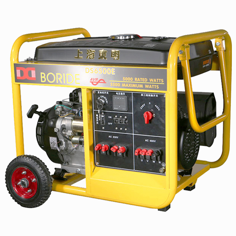 單三相5kW小型汽油發電機組 BRDS6500E 單三相5kW小型汽(qì)油(yóu)發電(diàn)機組 BRDS6500E