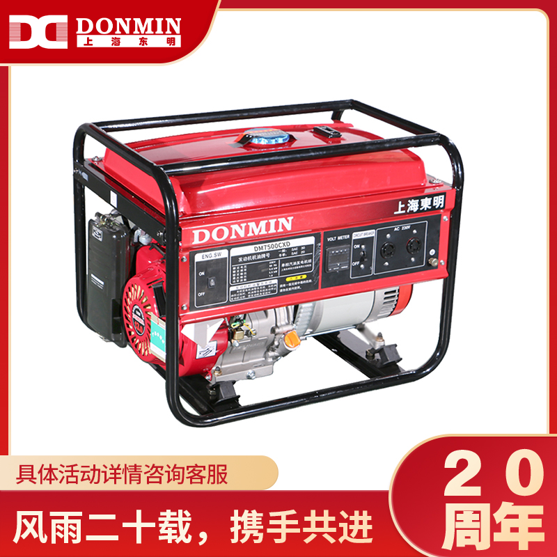 單相6kW小型汽油發電機組【可配備移動(dòng)輪】DM7500CXD 單相6kW小(xiǎo)型汽油(yóu)發電機組【可配備移動輪】DM7500CXD