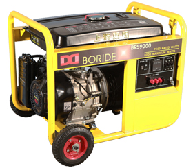 三相7kW小型汽油(yóu)發電機(jī)組 BRS9000(E) 三(sān)相7kW小型汽油發電機組 BRS9000(E)