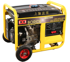 三相 6kW小型汽油發電機組(zǔ) BRS7500(E) 三相 6kW小型汽油發電機組 BRS7500(E)