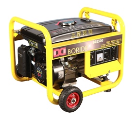 單相2kW小型汽油發(fā)電(diàn)機(jī)組BR2500 單相2kW小型汽油發電機組BR2500