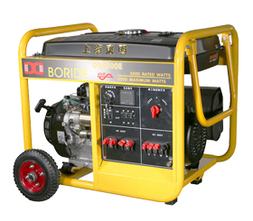 單三相5kW小型汽油發電機組(zǔ) BRDS6500E 單三相5kW小型(xíng)汽油發電機組 BRDS6500E