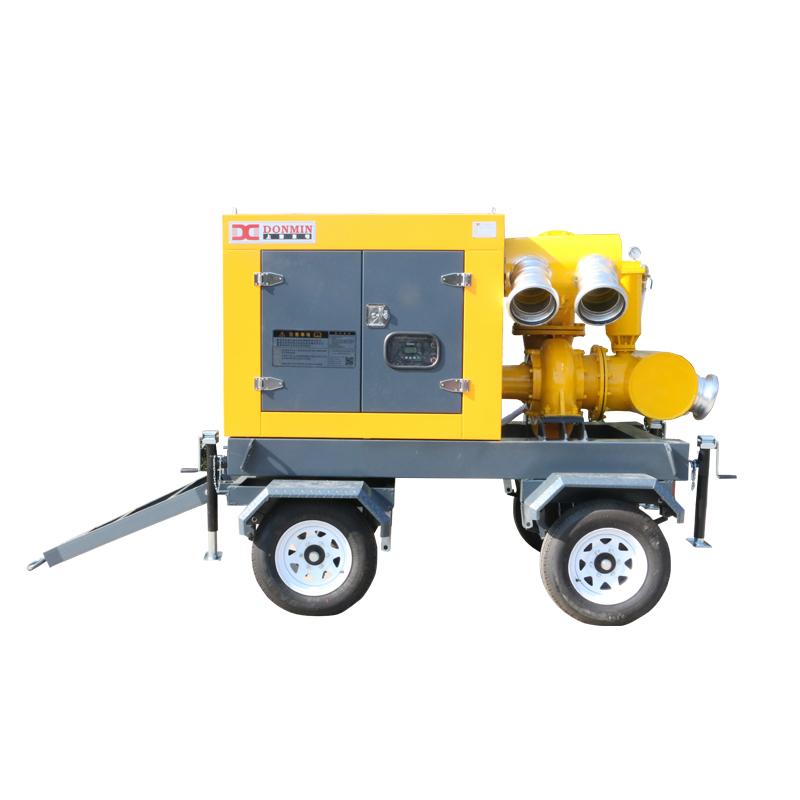 柴油拖車式高真空自(zì)吸泵 柴油拖車式(shì)高真空自吸泵